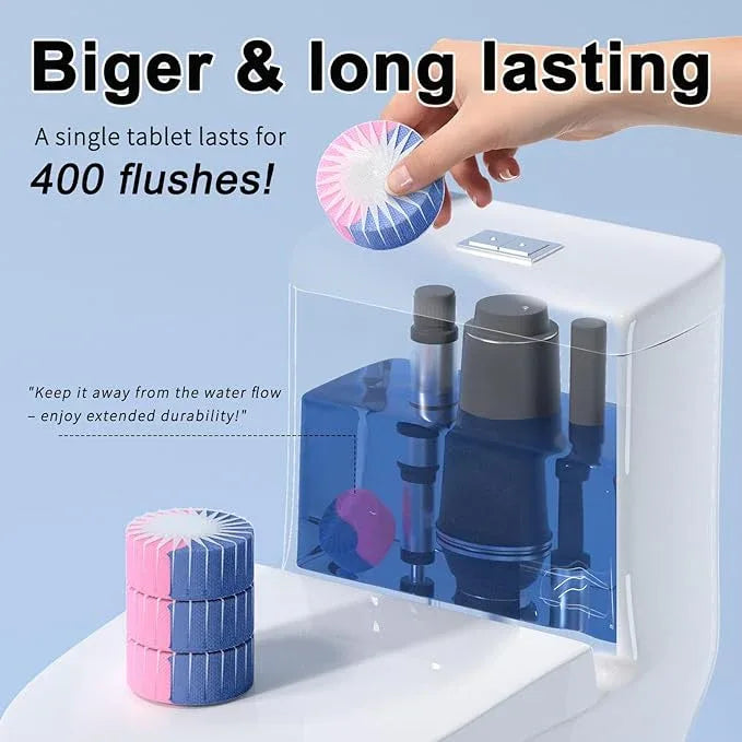 MMIOFANT Automatic Toilet Bowl Cleaner Tablets，Toilet Cleaner Tablets For Tank，Bathroom Cleaner For Tank - ModernBath