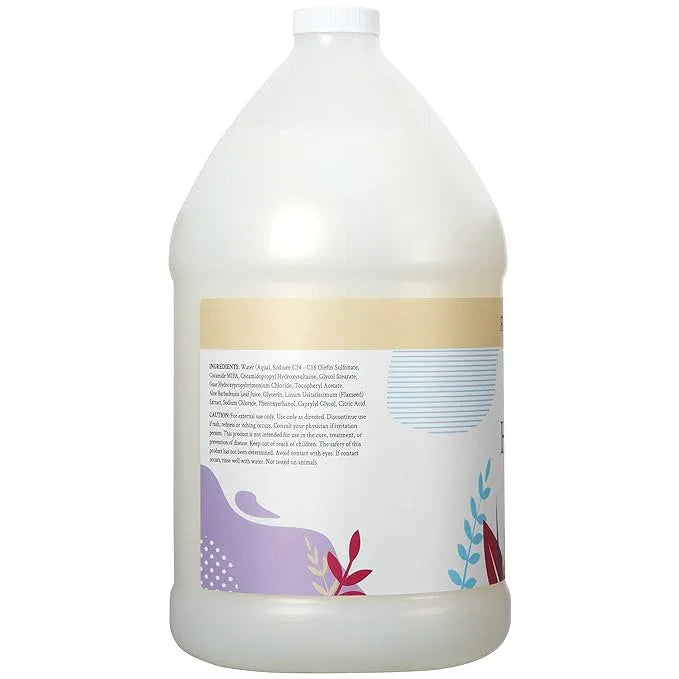 Ginger Lily Farms Botanicals All-Purpose Liquid Hand Soap Refill, Fragrance Free, 100% Vegan & Cruelty-Free, 1 Gallon - ModernBath