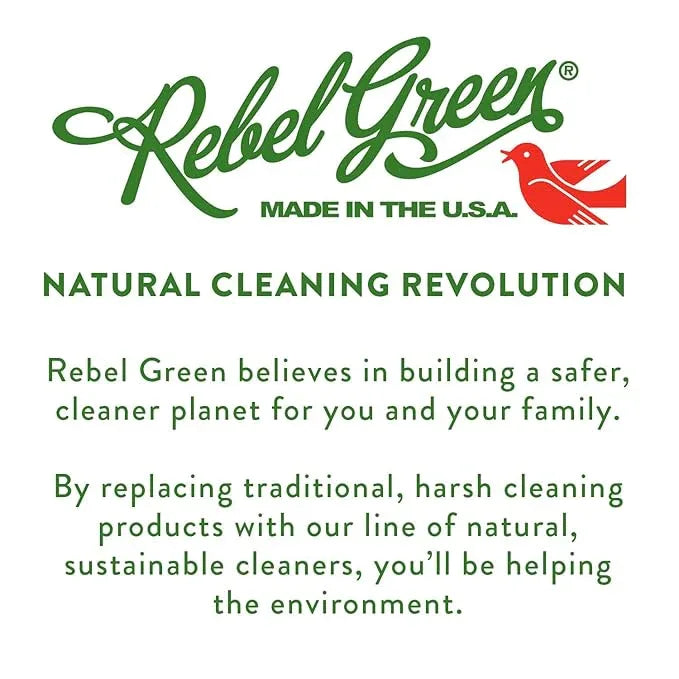 Rebel Green Fresh & Clean Hand Soap Refill - Natural Liquid Hand Soap Refill for Bathroom & Kitchen - Lavender & Grapefruit Scent, 32 Fl Oz - ModernBath