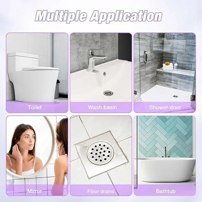 ALWZ-RDY Toilet Cleaner Refill Pads 72ct Disposable Scrubber Refill Fresh Bowl Pads for Bathroom, Lavender Scent - ModernBath