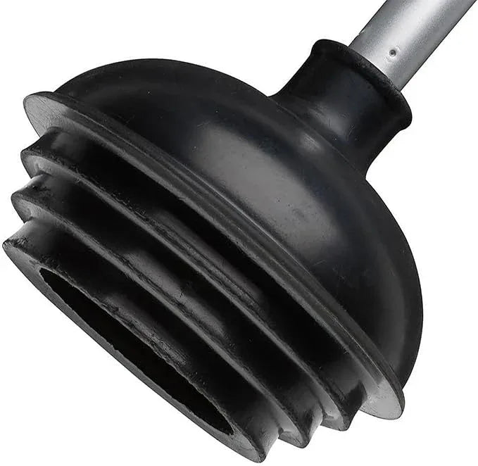 NEIKO 60170A Toilet Plungers | Dual Pack | Patented All-Angle Design | Heavy Duty | Aluminum Handle | Residential, Commercial, and Industrial Building Sanitation Use - ModernBath