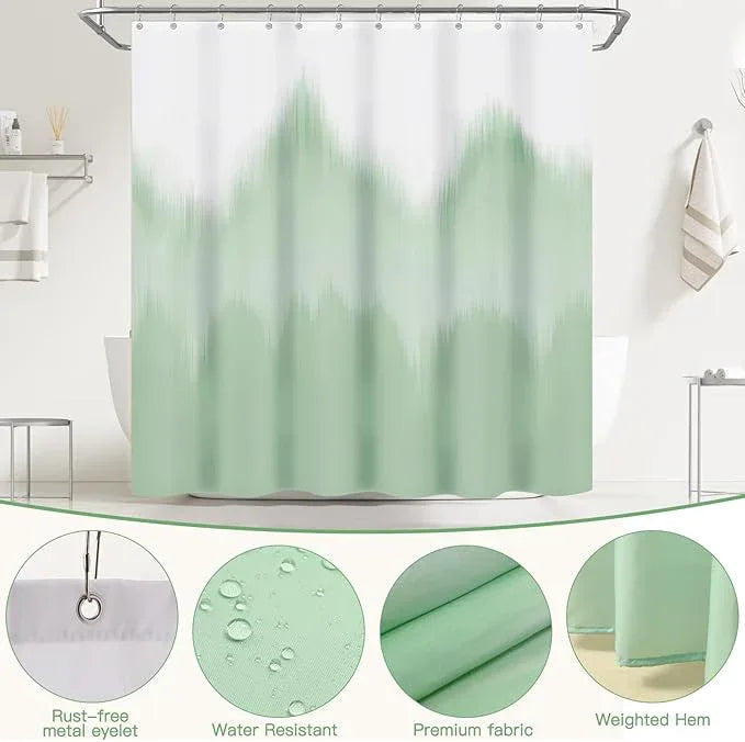 iMucci Bathroom Accessories Bathroom Sets with Shower Curtain, Bath Towel Set, Trash Can, Toilet Brush, Soap Dispenser, Bathroom Accessories Set Complete - ModernBath