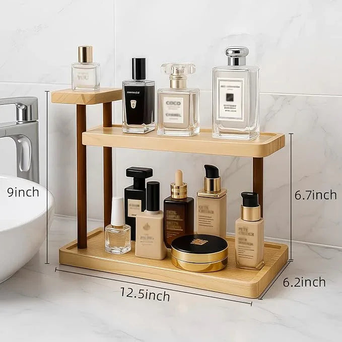 Bathroom Countertop Organizer,Vanity Organizer and Storage for Cosmetic Skincare Perfume, Ideal Storage Solution for Perfumes, Cosmetics, Spices, Handmade Toys, Office Supplies. - ModernBath