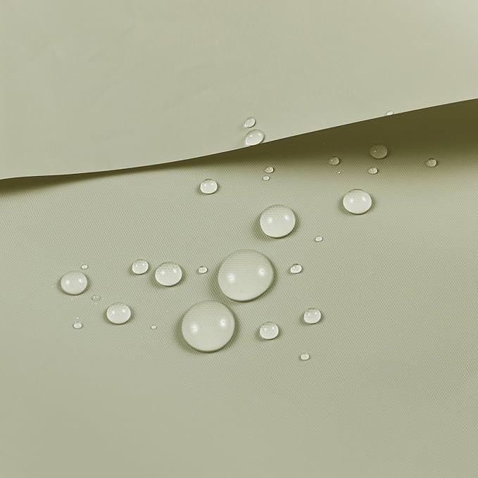 Sage Green Plastic Shower Curtain Liner - Premium PEVA Shower Liner BPA & PVC Free, No Chemical Smell, Lightweight Green Bath Curtain with 3 Magnets for Bathroom, 12 Metal Grommets - Sage - ModernBath