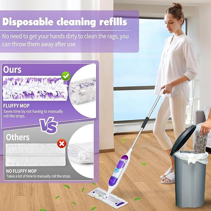 25PCS Disposable Mopping Pads Refills for Swiffer PowerMop,Replacement with Swiffer Power Mop Refills for Swiffer Power Mop Pads Multi-Surface for Floor Cleaning - ModernBath
