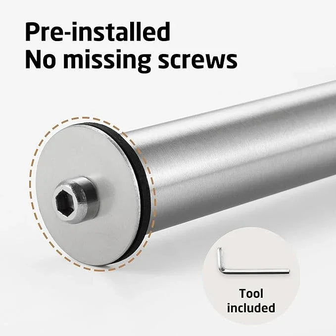 KES Free Standing Toilet Paper Holder Storage with Heavy Marble Base 3 Rolls 18/8 Stainless Steel,Toilet Tissue Holder Brushed Finish, BPS202S39-2 - ModernBath