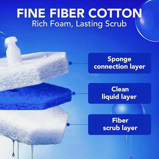 55 Pcs Toilet Wand Refills for Clorox, Upgrade Disposable Replacement Heads, Compatible with Clorox Toilet Wand for Bathroom Multi-Surface Cleaning - ModernBath