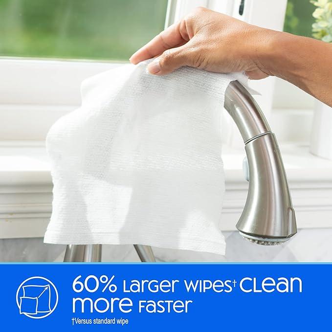 Nice 'N Clean Disinfecting Surface Wipes 72ct | Cleans & Disinfects Home & Kitchen Surfaces | Lemon Scent - ModernBath