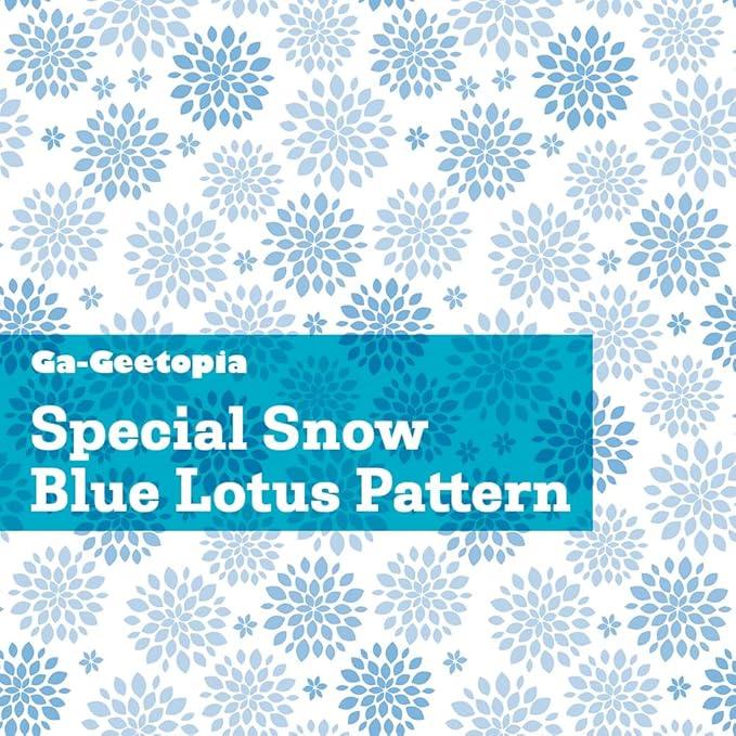 Ga-Geetopia White Snow Thin Plastic Shower Curtain or Liner 72" x 72" Water Repellent Lightweight Odorless Bathroom Showroom Curtain Liner with Rustproof Metal Grommet Holes, Magnets - ModernBath
