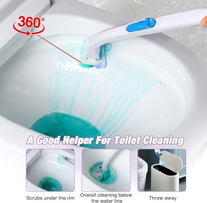 ALWZ-RDY Toilet Cleaner with 48ct Flushable Toilet Refills, Lavender Scent - ModernBath