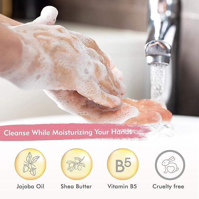 ROMIIE ZOI Liquid Hand Soap Refill Gift Set – 3 Pack (26 Fl Oz Each), Pink Grapefruit Scent – Moisturizing, Biodegradable & Cruelty-Free Formula with Essential Oils for Sensitive Skin - ModernBath