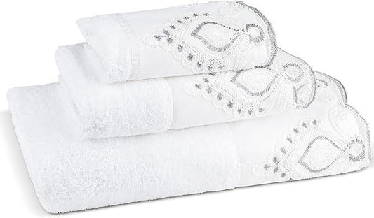 Zahari Home Monaco Modern 3 Piece Bath Ensemble - Luxury Bath Towel Set for Contemporary Decor - ModernBath