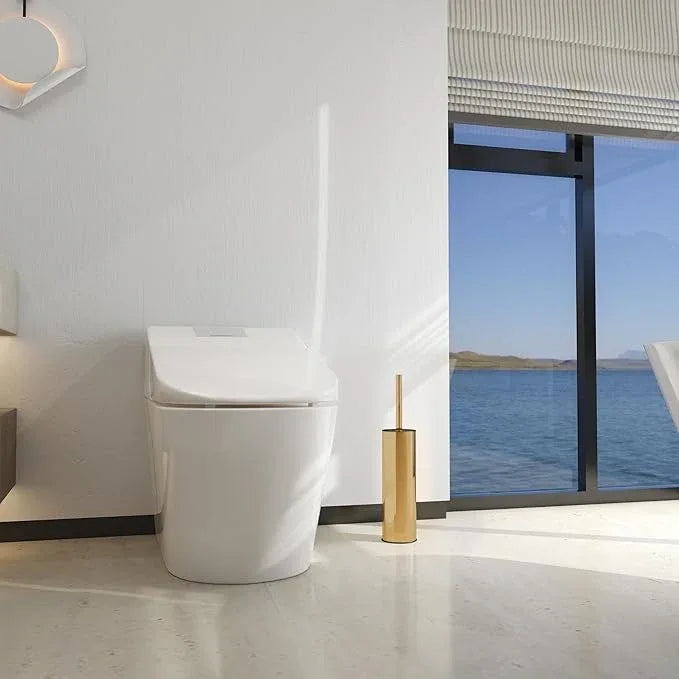 BGL Toilet Brush and Holder,Stainless Steel Toilet Brushes for Bathroom, Toilet Bowl Brush - ModernBath