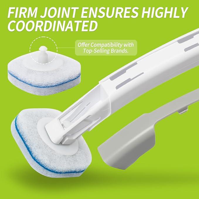 IVYROLL Toilet Bowl Cleaner Wand Refills Compatible with CLOROX, 21 Count Disposable Toilet Brush Refills, Replacement Heads for Toilet Cleaning System - ModernBath