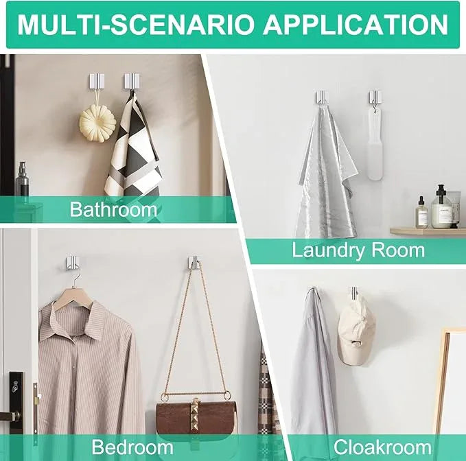 Chrome Bathroom Hardware Towel Bar Set, 5 Pieces Double Dase Toilet Paper Holder Towel Holder Set, 23.6 Inch Stainless Steel Towel Rack for Bathroom Wall Mount - ModernBath