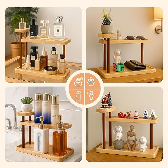 Bathroom Countertop Organizer,Vanity Organizer and Storage for Cosmetic Skincare Perfume, Ideal Storage Solution for Perfumes, Cosmetics, Spices, Handmade Toys, Office Supplies. - ModernBath