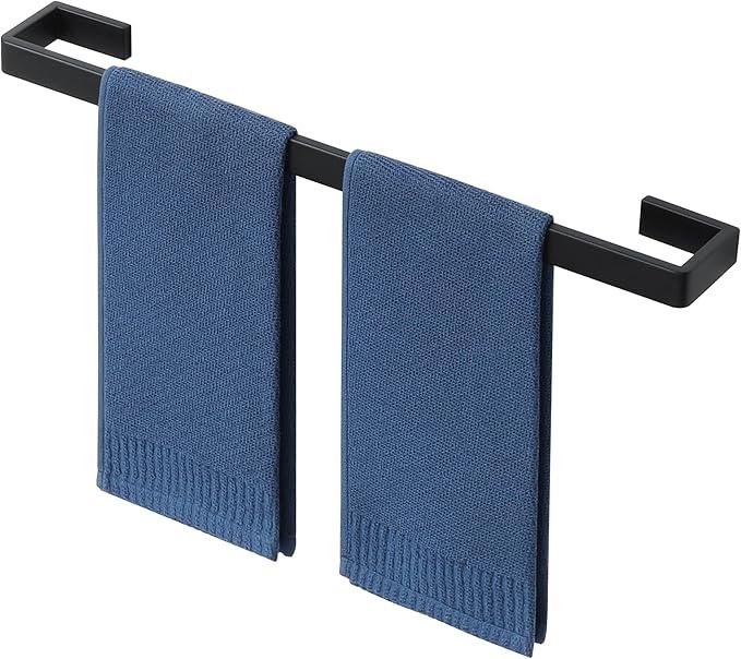 Alise 24'' Towel Bar for Bathroom,Black Towel Holder Towel Rack for Bathroom Wall Mount,SUS304 Stainless Steel Towel Rail Towel Hanger for Walls - ModernBath