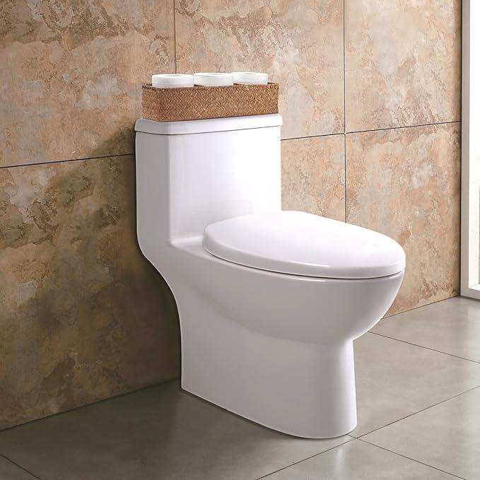 DOKOT Seagrass Toilet Tank Basket with 3 Section, Bathroom Toilet Paper Storage Baskets for Organizing (Natural) - ModernBath
