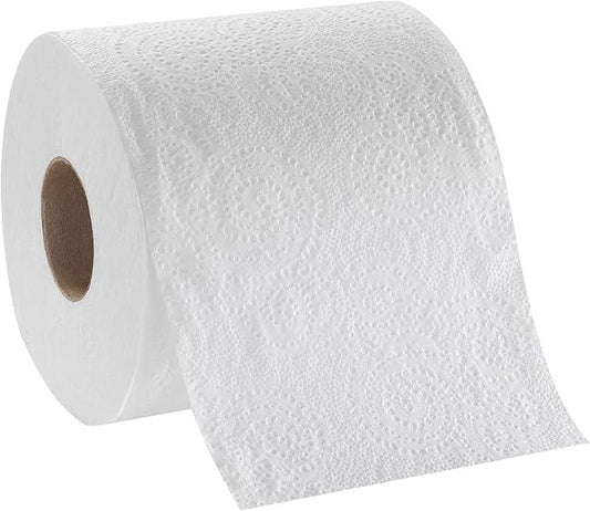 Georgia-Pacific Angel Soft Toilet Paper, 16880, Bulk Case of 80 Rolls, 450 Sheets Per Roll, Individually Wrapped, 2-Ply Soft and Strong Toilet Tissue - ModernBath