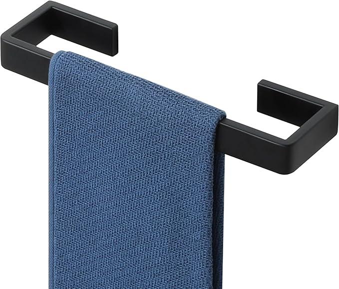 Alise 12'' Towel Bar for Bathroom,Black Towel Holder Towel Rack for Bathroom Wall Mount,SUS304 Stainless Steel Towel Rail Towel Hanger for Walls - ModernBath