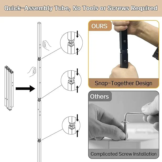 Over-The-Toilet Storage Rack, 4 Tier Bathroom Shelf Organizer Over Toilet with Adjustable Shelves, Basket, Hooks, Paper Holder, Quick Interlock Install & Water-Resistant Shelves (Vintage Brown) - ModernBath