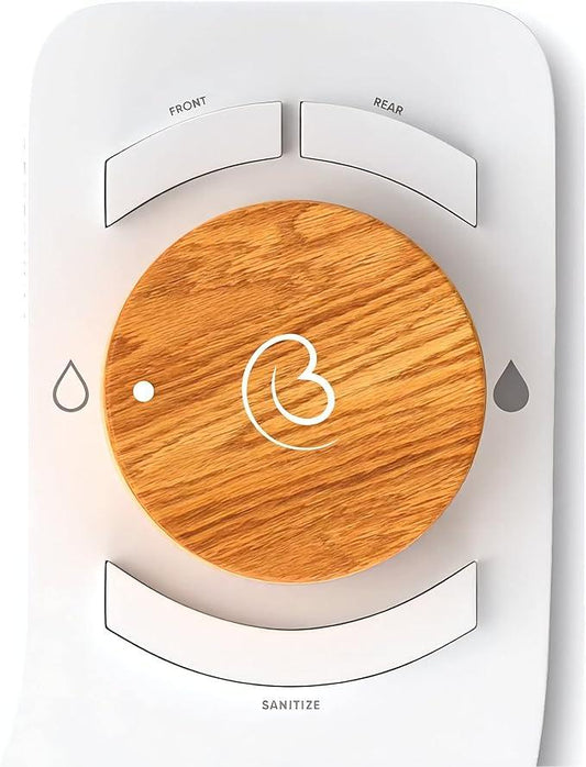 Boss Bidet Revolution Cool Water. Bidet attachment for toilet. Luxury design, bathroom bidet sprayer for toilet, auto shut off, non electric, dual nozzle, feminine wash, self cleaning. Bali Bamboo. - ModernBath