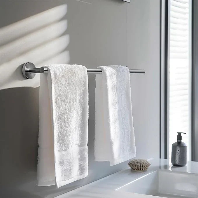 Bathroom Towel Bar, 24 Inch Towel Racks for Bathroom Wall Mounted, Heavy Duty Bathroom Towel Holder Organizer, Stainless Steel Home Towel Rod, Brushed Nickel - ModernBath
