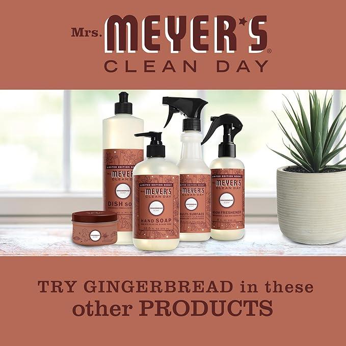 Mrs. MEYER'S CLEAN DAY Liquid Hand Soap, Gingerbread Scent, 12.5 fl oz (Pack of 3) - ModernBath