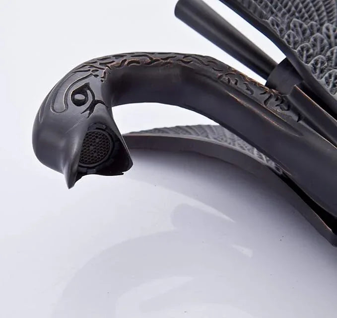 GGStudy Oil Rubbed Bronze Bathroom Faucet Swan Shape Single Handle One Hole Bathroom Vanity Faucet Basin Tap Deck Mount Lavatory - ModernBath
