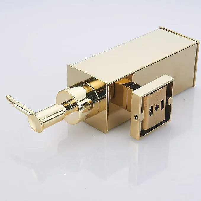 BGL Soap Dispenser Stainless Steel 304 Wall Mount Gold Liquid and Soap Dispenser for Kitchen and Bathroom - ModernBath