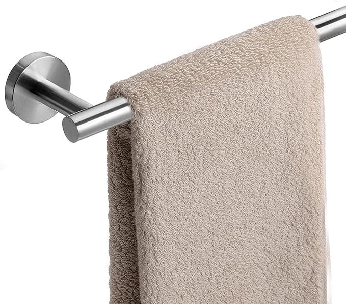 Bathroom Towel Bar, 16 Inch Towel Racks for Bathroom Wall Mounted, Heavy Duty Bathroom Towel Holder Organizer, Stainless Steel Home Modern Towel Rod, Brushed Nickel - ModernBath