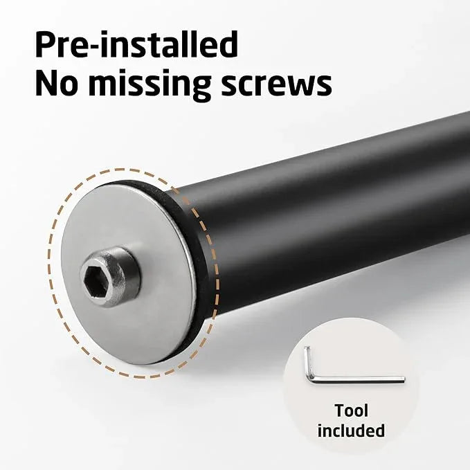 KES Matte Black Toilet Paper Holder Stand with Heavy Marble Base, Bathroom Toilet Paper Tissue Storage, Free Standing Toilet Paper Roll Holder 3 Rolls 18/8 Stainless Steel, BPS202S39-BK - ModernBath