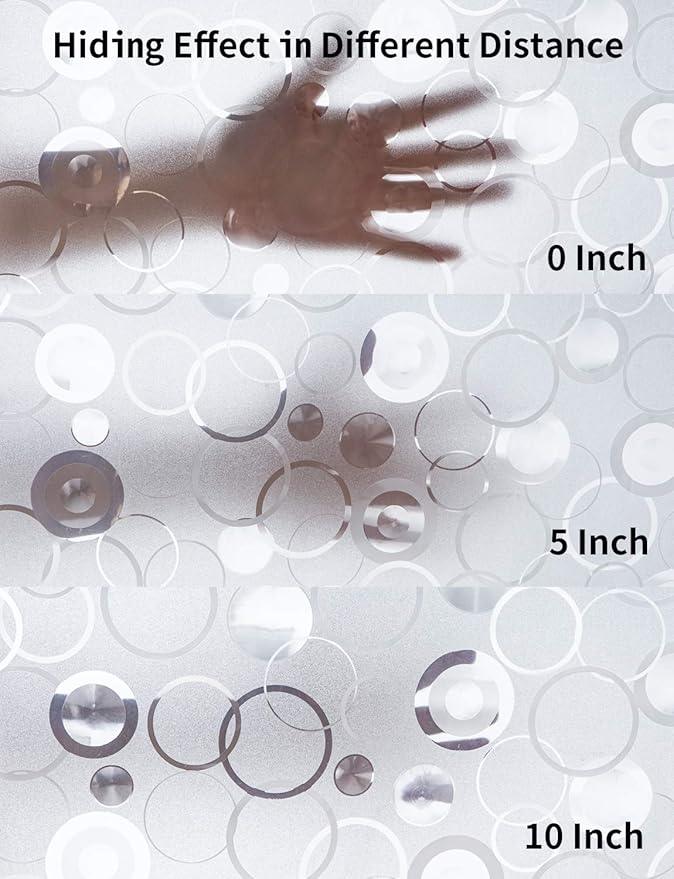 WELTRXE EVA 8G Bathroom Shower Curtain Liner, 72x72 Inch 3D Frosted Bubble Heavy Duty Waterproof Shower Curtain Liner with Magnets Thick Plastic Shower Curtains, 12 Hooks - ModernBath