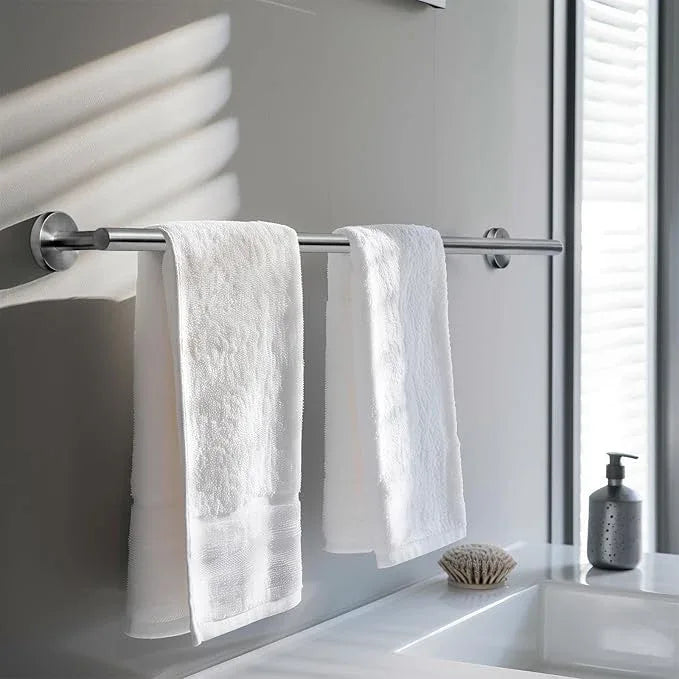 Bathroom Towel Bar, 33 Inch Towel Racks for Bathroom Wall Mounted, Heavy Duty Bathroom Towel Holder Organizer, Stainless Steel Home Towel Rod, Brushed Nickel - ModernBath