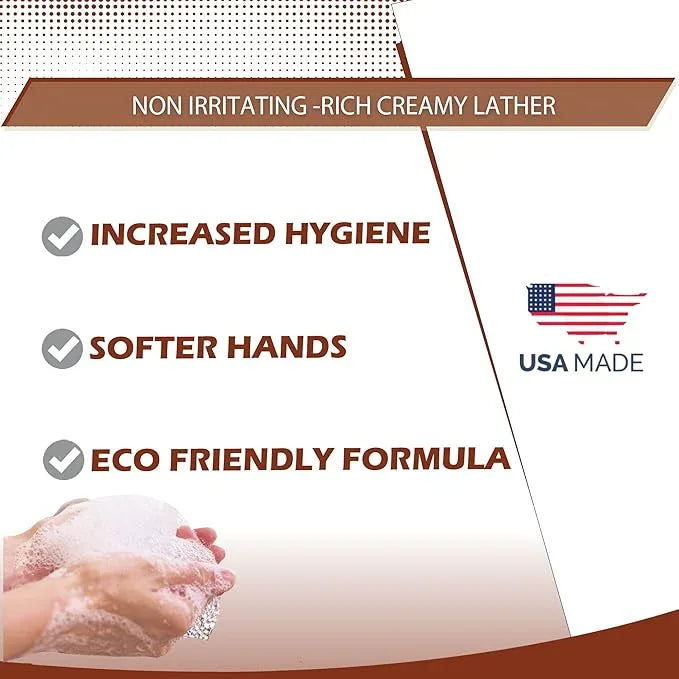 GreenFist Foaming Hand Soap Refills Cinnamon Scent Jug Foam Refill Made in USA, 128 ounce (1 Gallon) - ModernBath