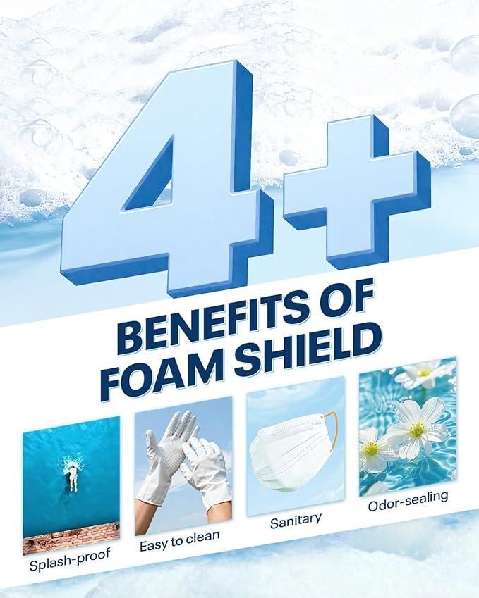 iliD Bidet Toilet Seat, Foam Shield Bidet Seat, Heated Toilet Seat Elongated, Instant Warm Water & Dryer, Front Wash & Rear Wash, User Mode, Remote Control, Self-Clean Nozzle, ECO Silent Night Child - ModernBath