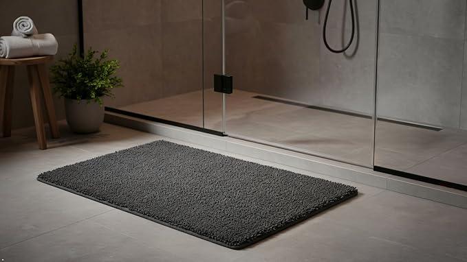 C23 Luxury Bathroom Rugs, Bath Mat - 20"x32" | 2200 GSM Tufted Cotton Bathroom Mat | Ultra-Absorbent Quick Dry, Heavyweight Non-Slip Bathmat | Thick Soft Plush Machine Washable Bath Rug - ModernBath