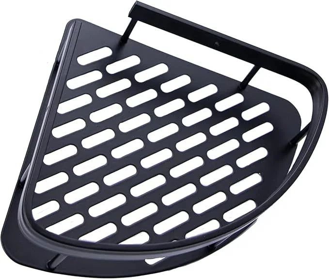 Cadella USA | Corner Shower Shelves | 2-Pack | No Drill Self-Adhesive | Black Bathroom Organizer - ModernBath
