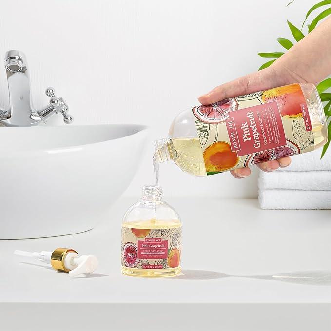 ROMIIE ZOI Liquid Hand Soap Refill, Pink Grapefruit, Gentle & Moisturizing Formula, 750 ML/ 26 FL OZ - ModernBath