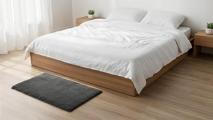 C23 Luxury Bathroom Rugs, Bath Mat - 20"x32" | 2200 GSM Tufted Cotton Bathroom Mat | Ultra-Absorbent Quick Dry, Heavyweight Non-Slip Bathmat | Thick Soft Plush Machine Washable Bath Rug - ModernBath