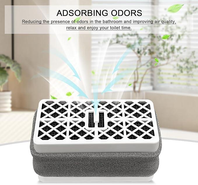 Replace OEM TOTO THU9476 Deodorizer Catalyst,Deodorizing Cartridge Compatible for Washlet C100/C200/S300e/S350e Toilet Deodorizer FilterToilet Air Filter Carbon Deodorizing Cartridge (THU9476-2) - ModernBath