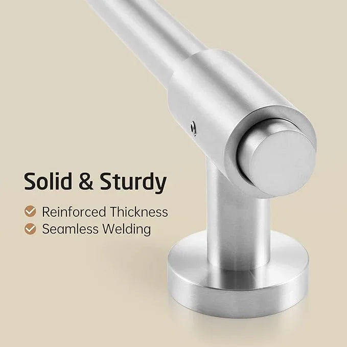 KES 30-Inch Shower Slide Bar with Adjustable Handheld Shower Head Holder, Reuse Existing Holes, Universal Fit, SUS304 Brushed Stainless Steel Wall Mount for Bathroom, Drilling Required, F209S78-BS - ModernBath