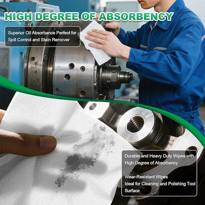 Synvicovan Cleanroom Wipes 9"x9" (300 Pcs, Cellulose/Polyester Blend, Grade B, 56GSM) Lint Free Wipes for Laboratory, Electronics, Pharmaceutical,Printing,Automotives and Semiconductor Industries - ModernBath