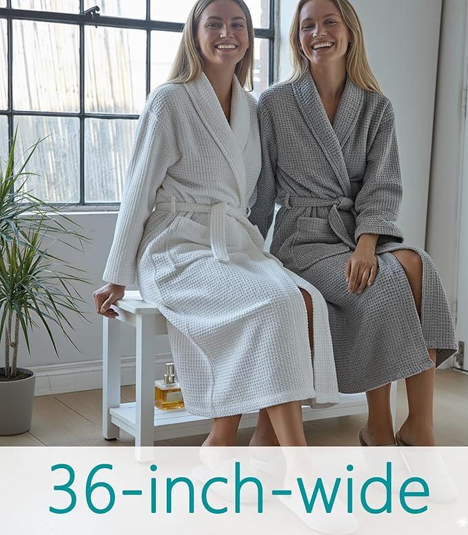 36'' Large Shower Bench Seat, Poly Lumber Bath Double People Stool for Inside Shower Waterproof, HDPS Plastic Bath Spa Chair Seat for Shaving Legs with Adjustable Feet, White (36x13 Inches) - ModernBath