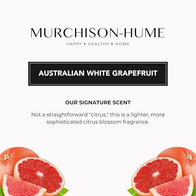 Murchison-Hume Luxury Vegan Hand Soap with Pump Dispenser, Moisturizing Hand Wash, SLS, Paraben & Cruelty-Free, 17oz (Australian White Grapefruit) - ModernBath
