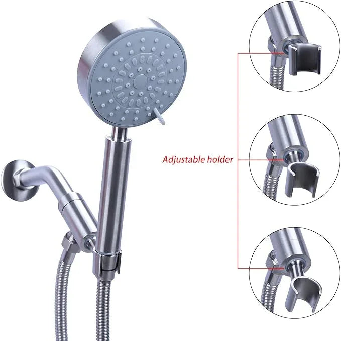 Shower Head Holder,Adjustable Handheld Shower Wand bracket, Hand held Showerhead Holder - ModernBath
