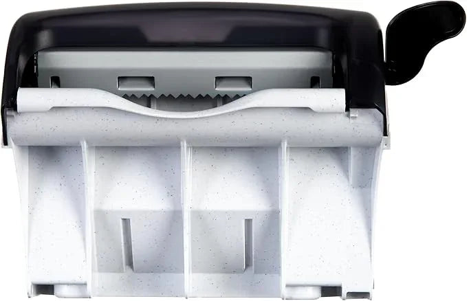 San Jamar Classic Element Paper Towel Dispenser Wall-Mounted Commercial Roll Dispenser, Fits All Core Sizes with Lever for Bathroom, Kitchens, and Restaurants, Plastic, Universal Paper, Black Pearl - ModernBath