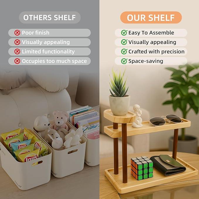 Bathroom Countertop Organizer,Vanity Organizer and Storage for Cosmetic Skincare Perfume, Ideal Storage Solution for Perfumes, Cosmetics, Spices, Handmade Toys, Office Supplies. - ModernBath