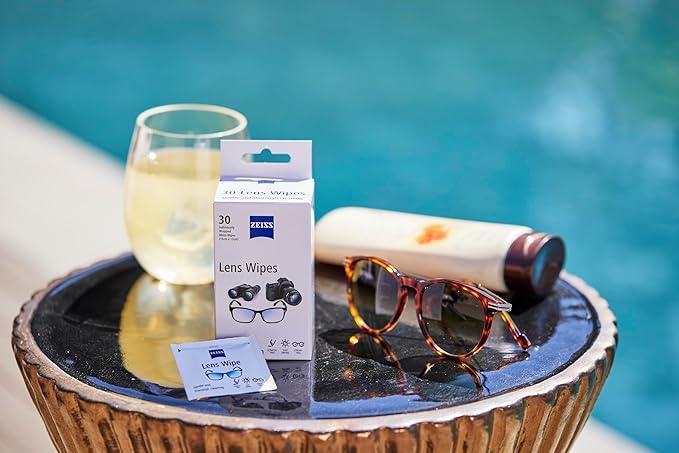 ZEISS Pre Moistened Sunglasses Cleaning Wipes 120 Count - ModernBath