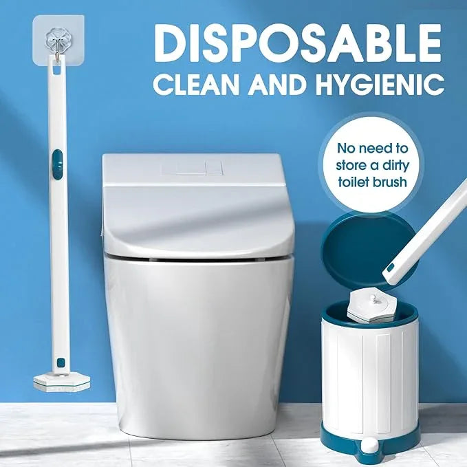 BALORIZ Disposable Toilet Brush Refills 32 Count Toilet Refills, Disposable Toilet Bowl Brush Refill Pads for Bathroom and Toilet Cleaning (Not Compatible with Other Brand Toilet Handle) - ModernBath